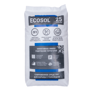 Противогололедный реагент Экосол марка "А"